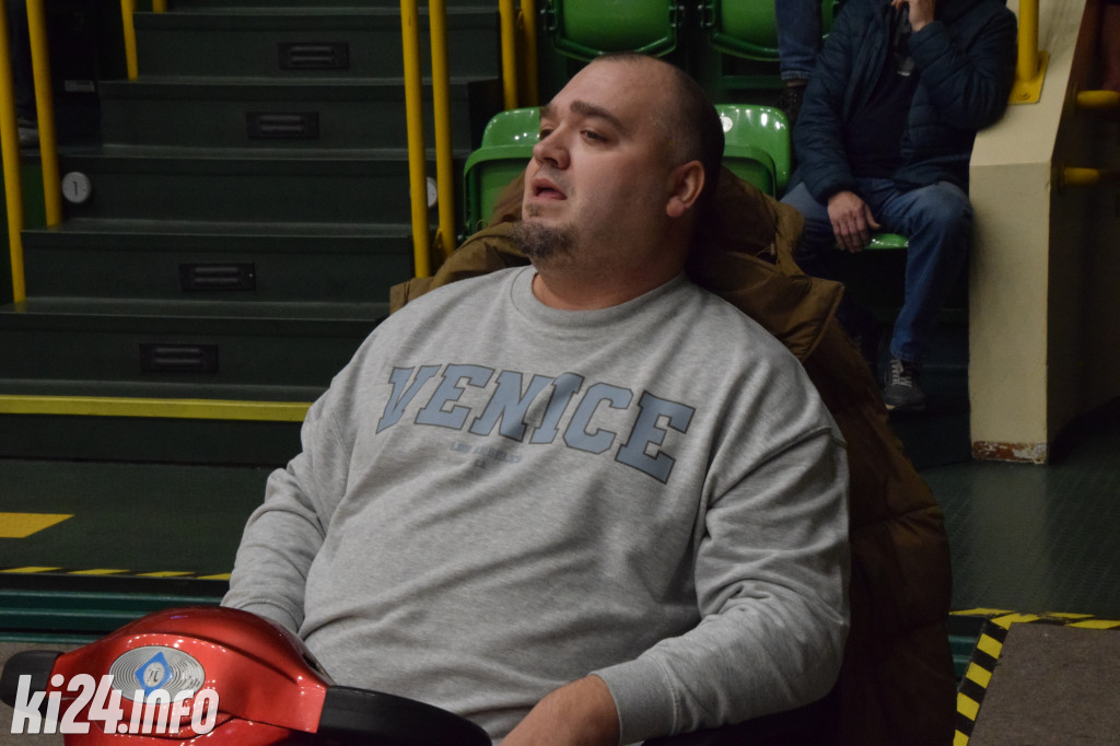 Kibice na meczu Noteć - WKK Wrocław