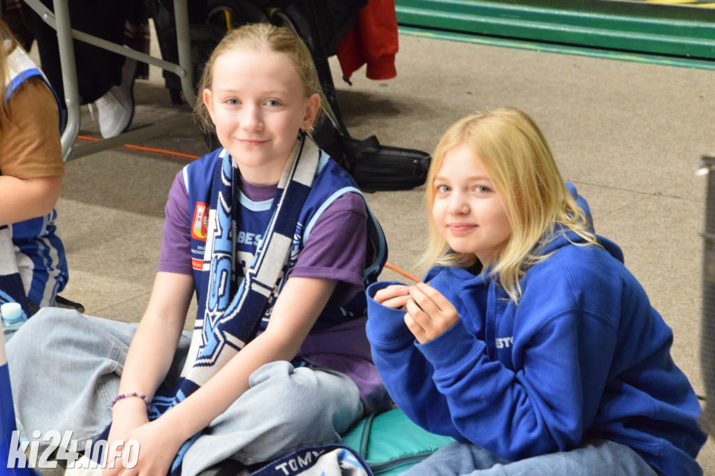 Kibice na meczu Noteć - WKK Wrocław