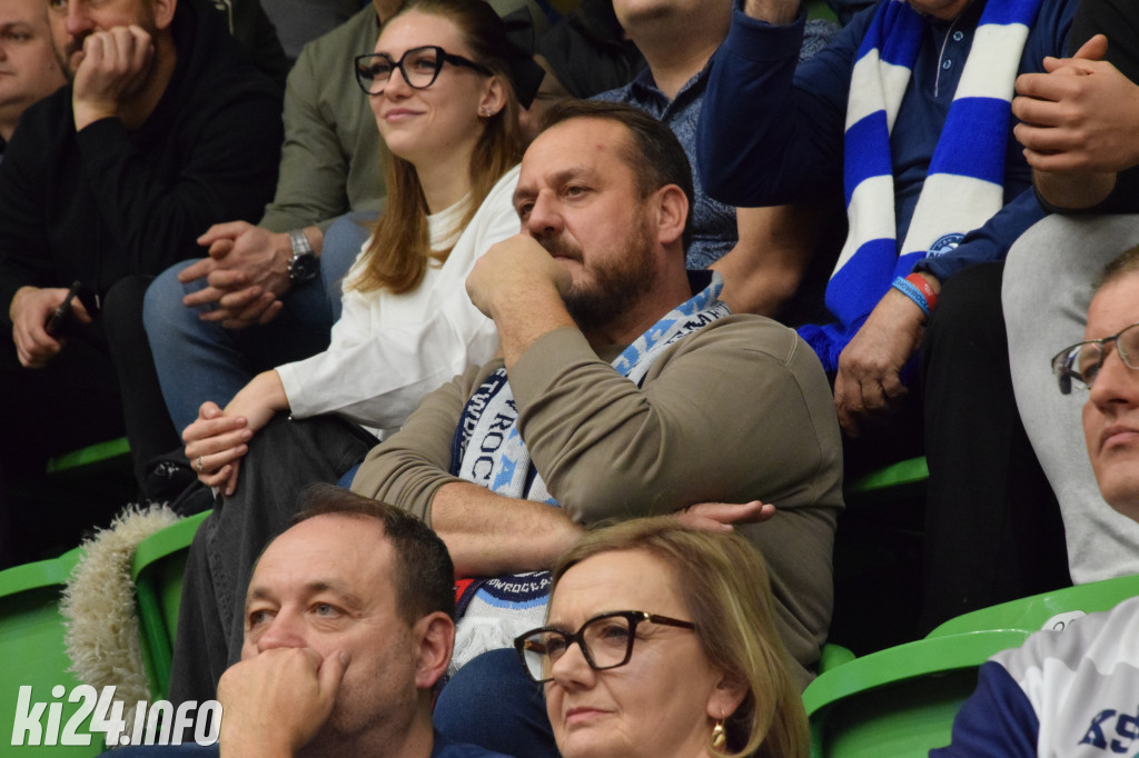 Kibice na meczu Noteć - WKK Wrocław