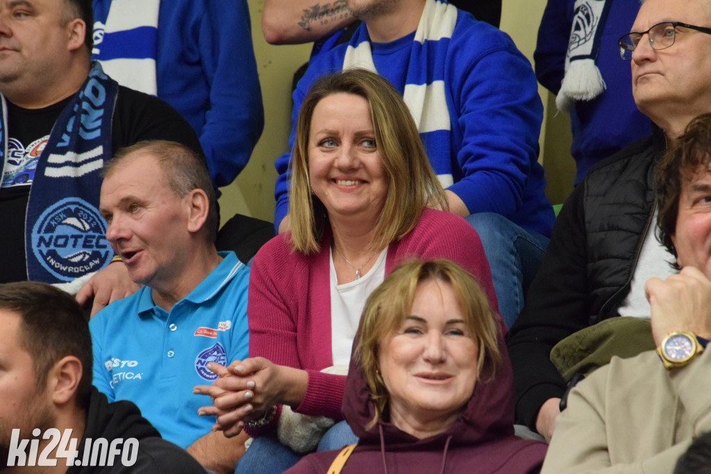 Kibice na meczu Noteć - WKK Wrocław
