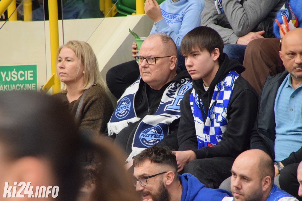 Kibice na meczu Noteć - WKK Wrocław
