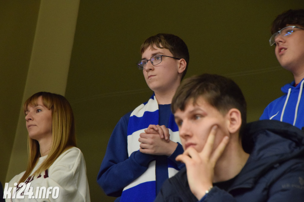 Kibice na meczu Noteć - WKK Wrocław