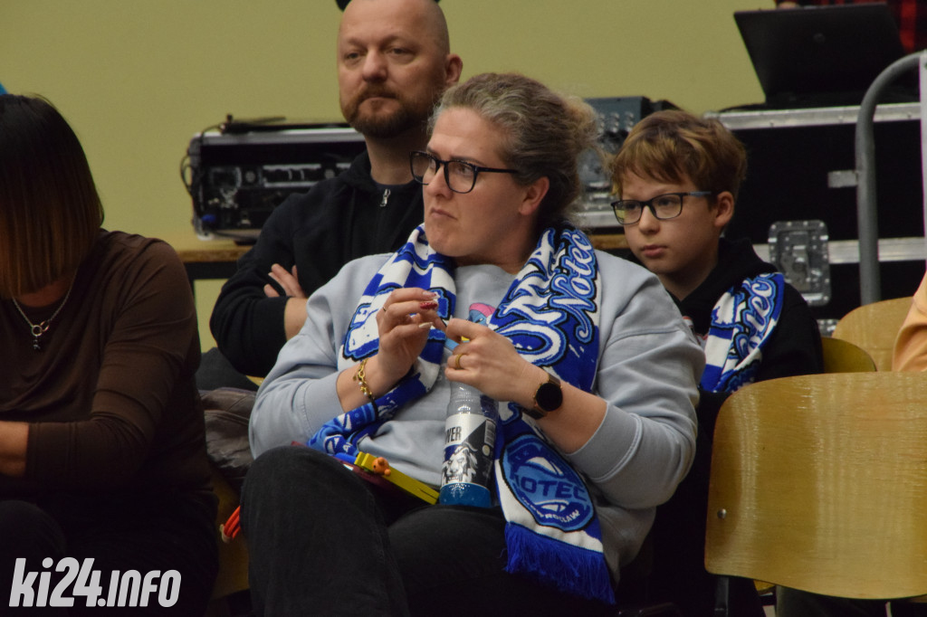 Kibice na meczu Noteć - WKK Wrocław