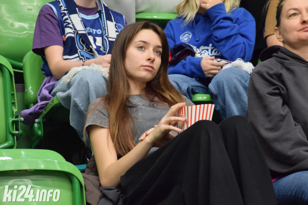 Kibice na meczu Noteć - WKK Wrocław