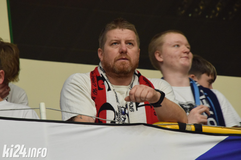 Kibice na meczu Noteć - WKK Wrocław