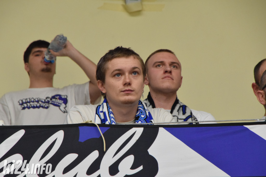 Kibice na meczu Noteć - WKK Wrocław