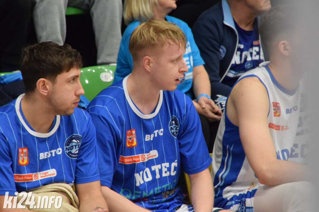 Kibice na meczu Noteć - WKK Wrocław