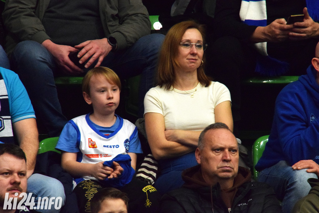 Kibice na meczu Noteć - WKK Wrocław