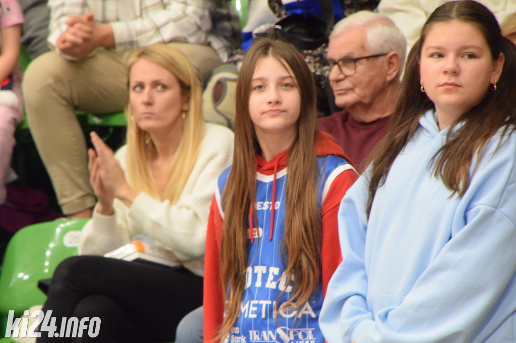 Kibice na meczu Noteć - WKK Wrocław