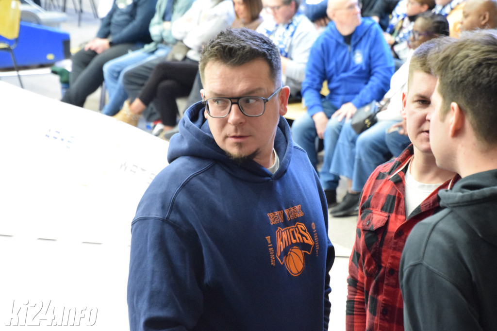 Kibice na meczu Noteć - WKK Wrocław