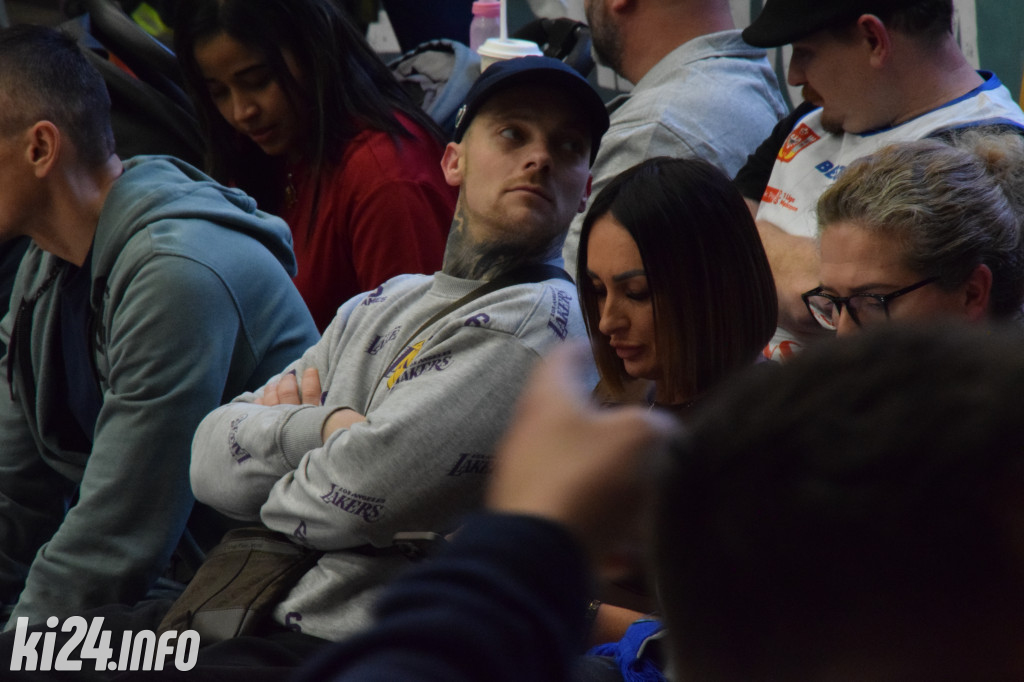 Kibice na meczu Noteć - WKK Wrocław