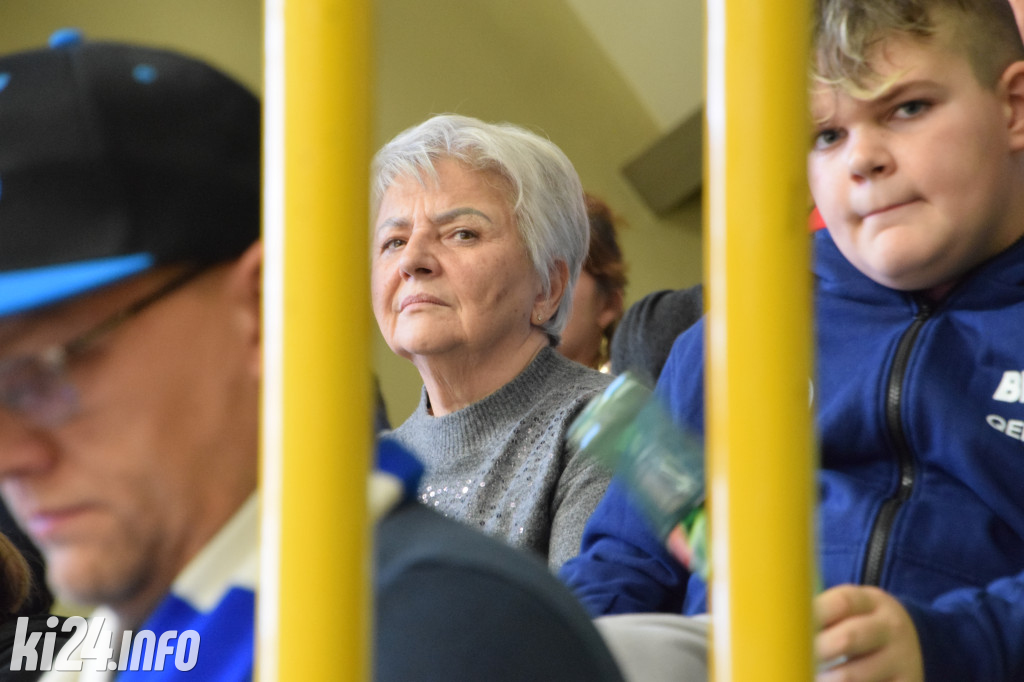 Kibice na meczu Noteć - WKK Wrocław