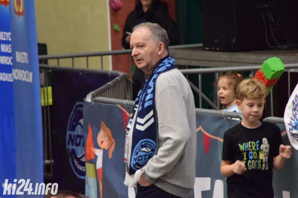 Kibice na meczu Noteć - WKK Wrocław