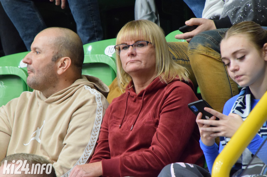 Kibice na meczu Noteć - WKK Wrocław