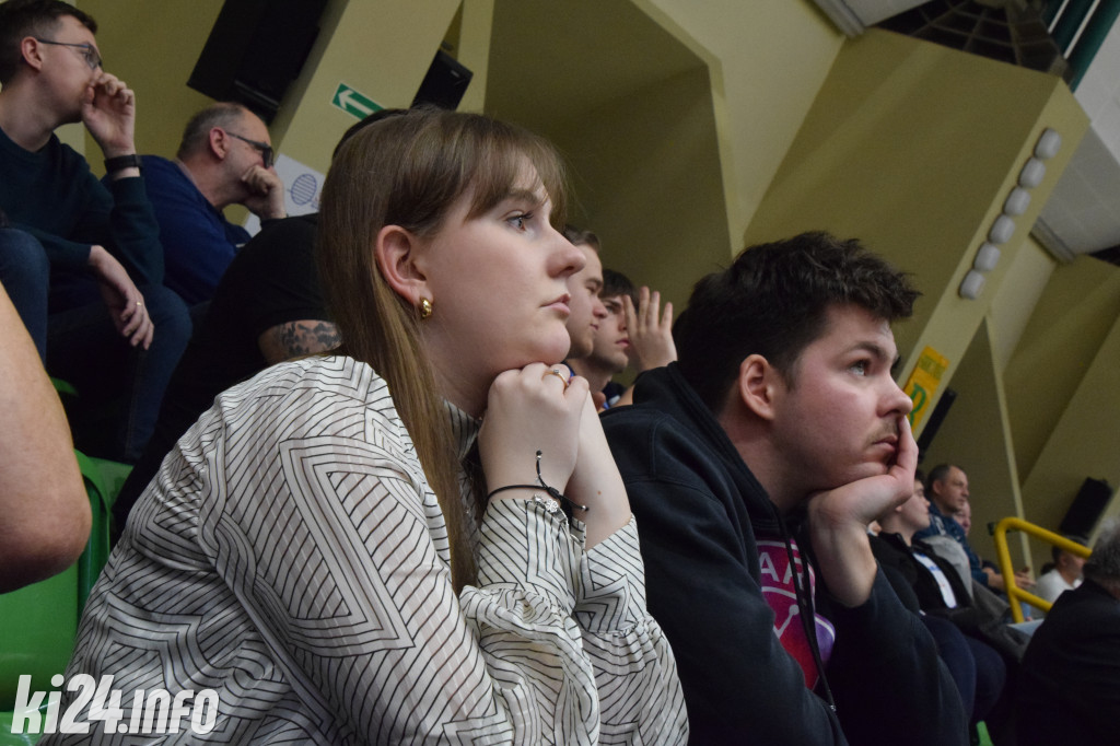 Kibice na meczu Noteć - WKK Wrocław