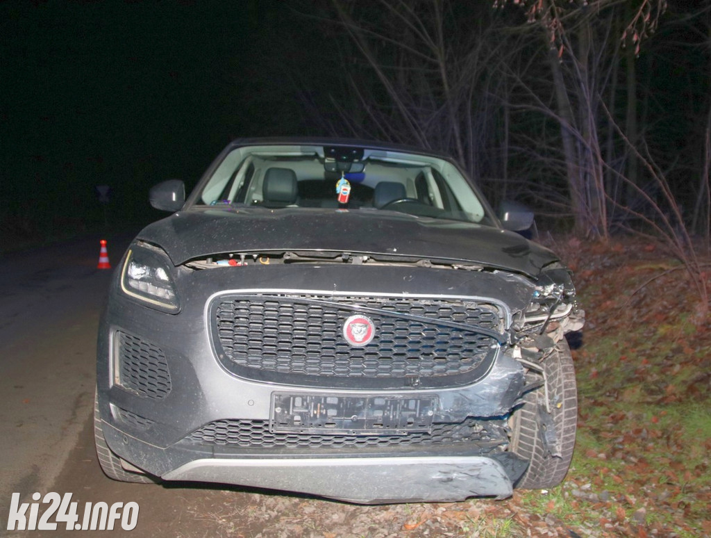 Porsche uderzyło w jaguara