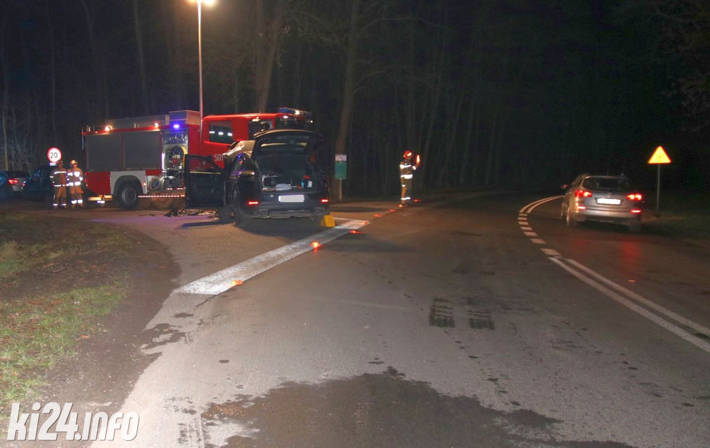 Porsche uderzyło w jaguara