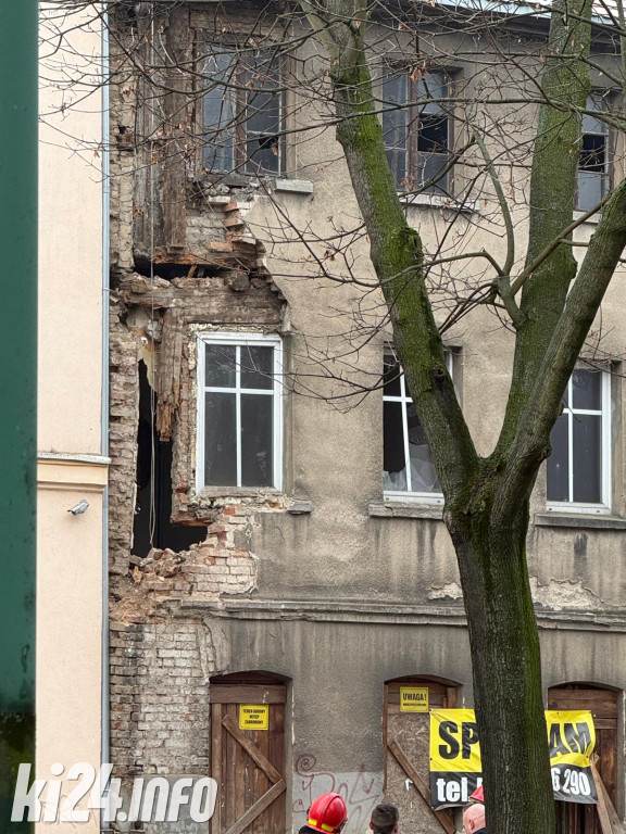 Katastrofa budowlana w centrum miasta
