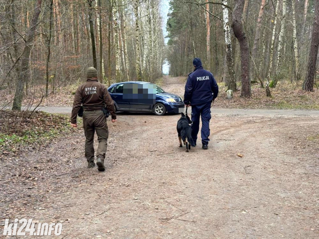 Policyjne patrole w lasach