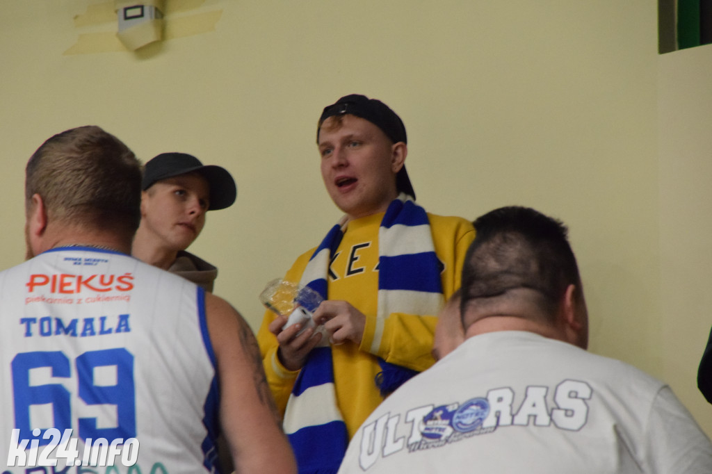 Kibice na meczu Noteć - Spójnia