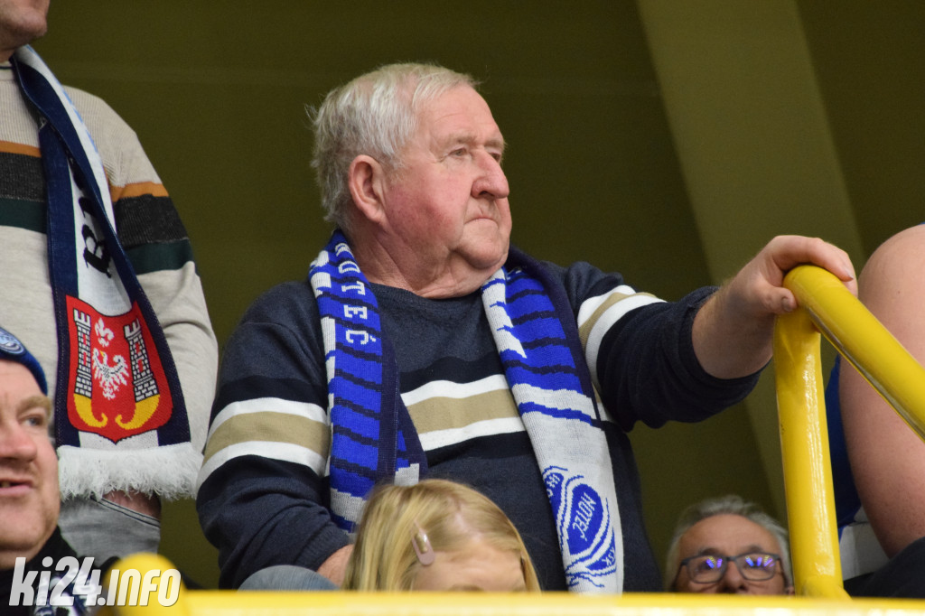 Kibice na meczu Noteć - Spójnia