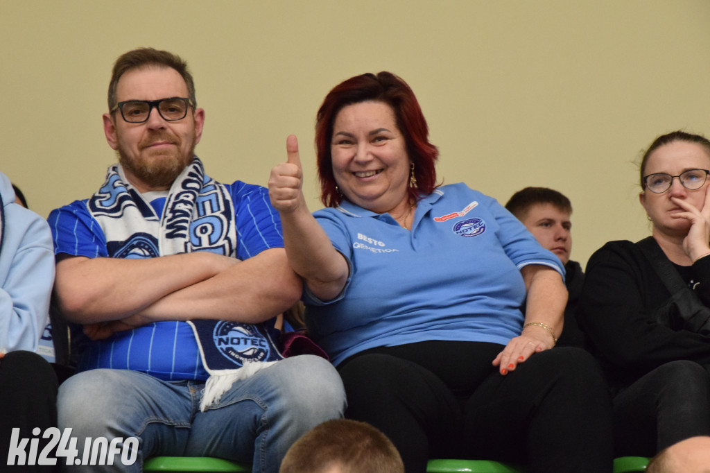 Kibice na meczu Noteć - Spójnia