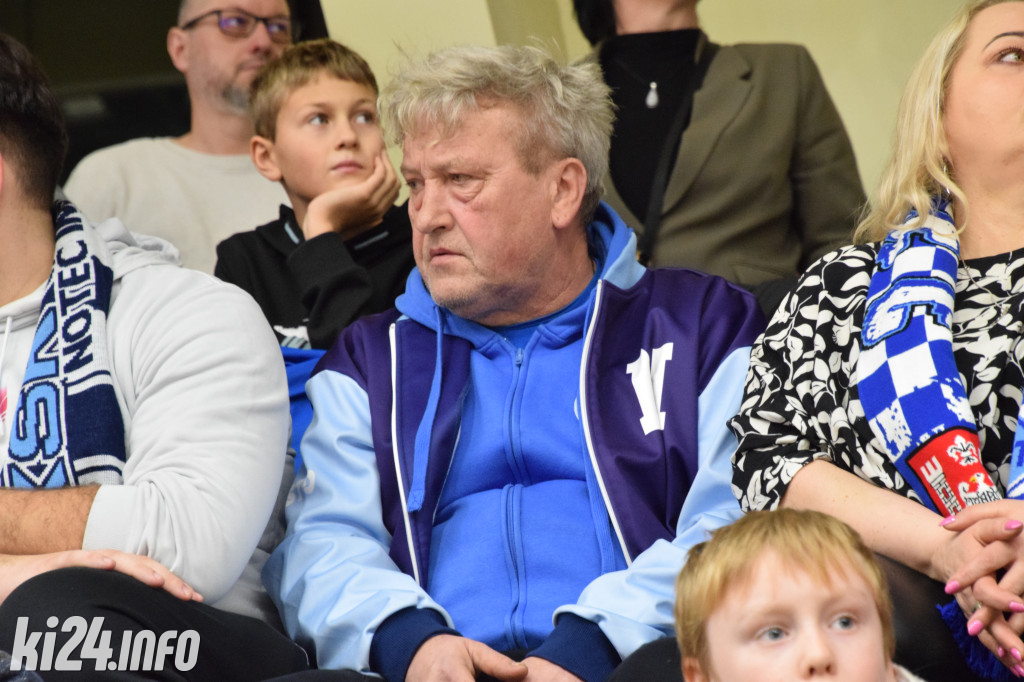 Kibice na meczu Noteć - Spójnia