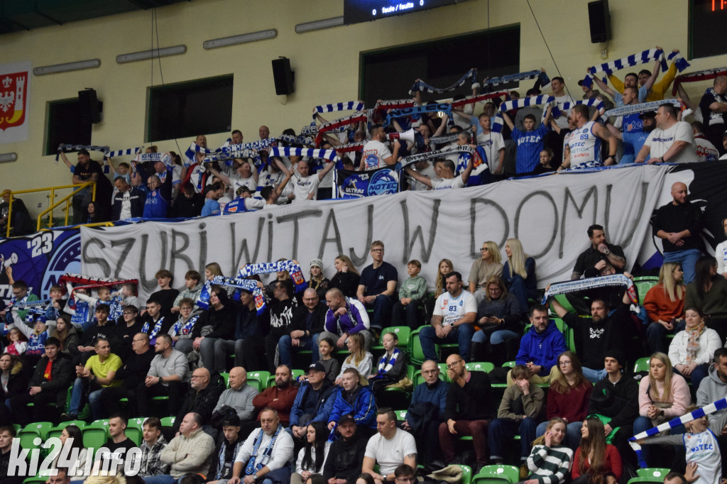 Kibice na meczu Noteć - Spójnia