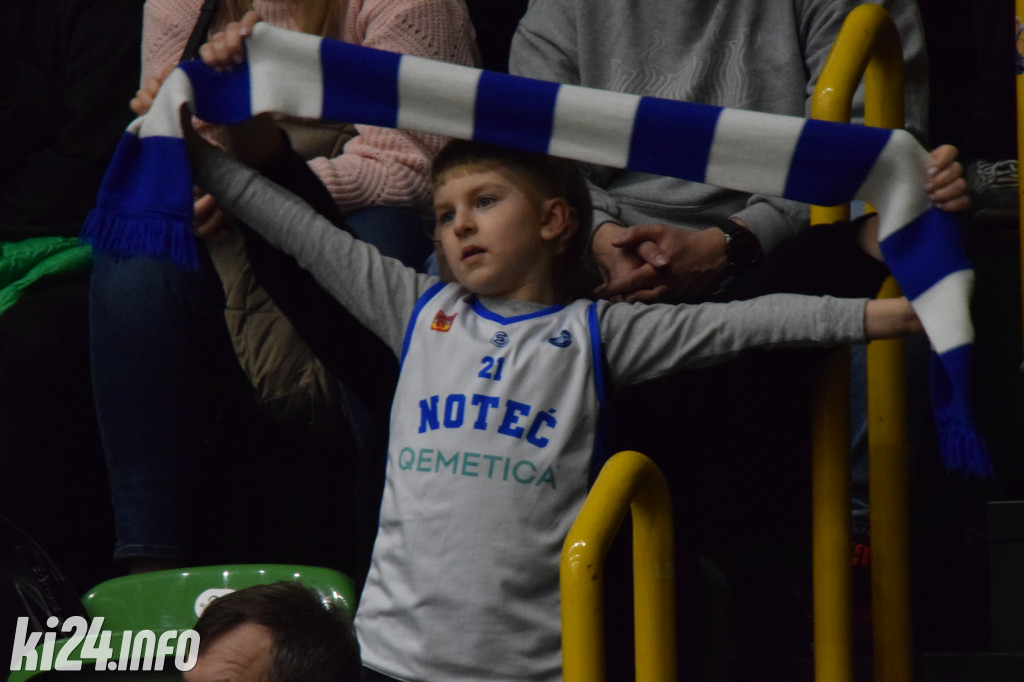 Kibice na meczu Noteć - Spójnia