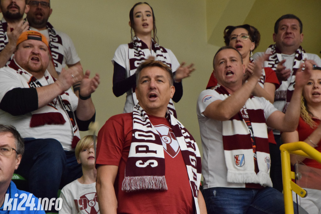 Kibice na meczu Noteć - Spójnia