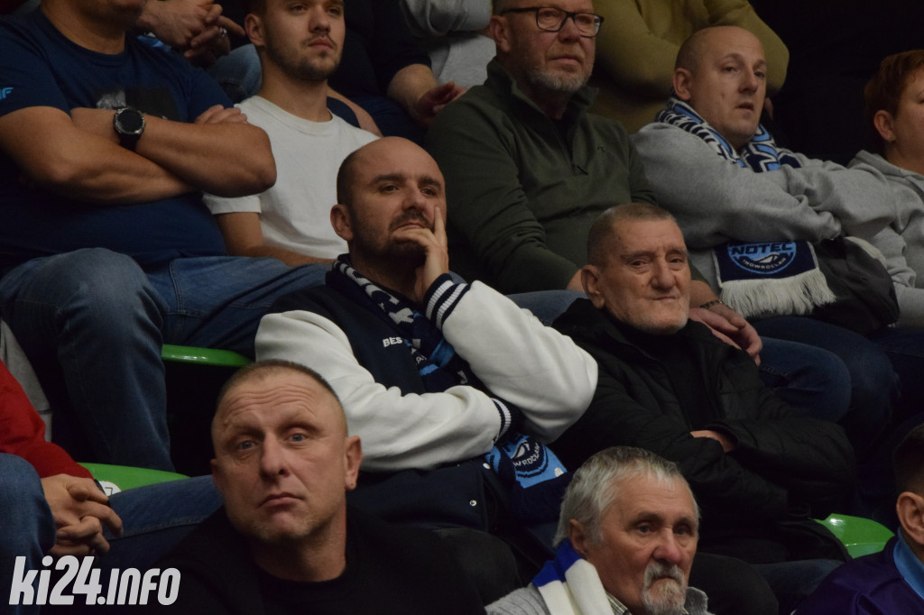 Kibice na meczu Noteć - Spójnia