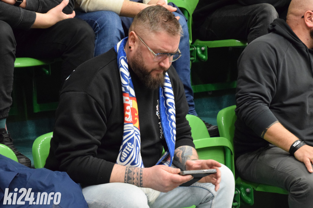 Kibice na meczu Noteć - Spójnia