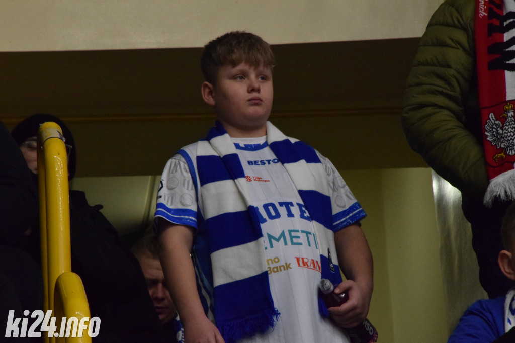 Kibice na meczu Noteć - Spójnia