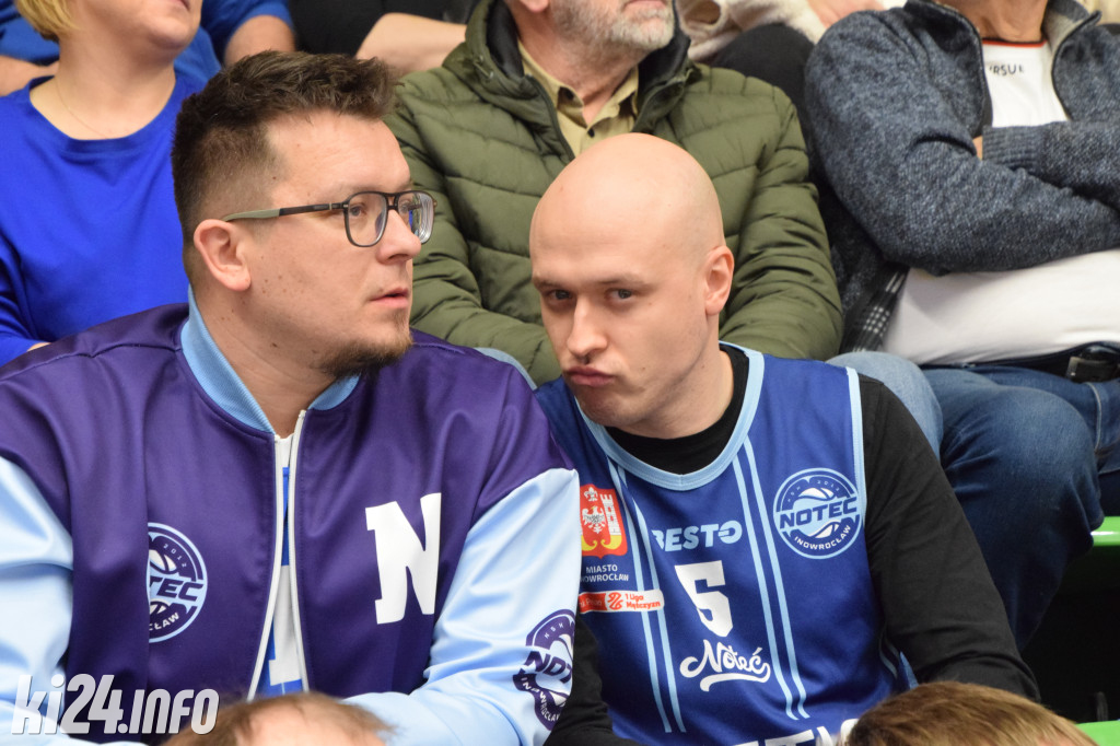 Kibice na meczu Noteć - Spójnia