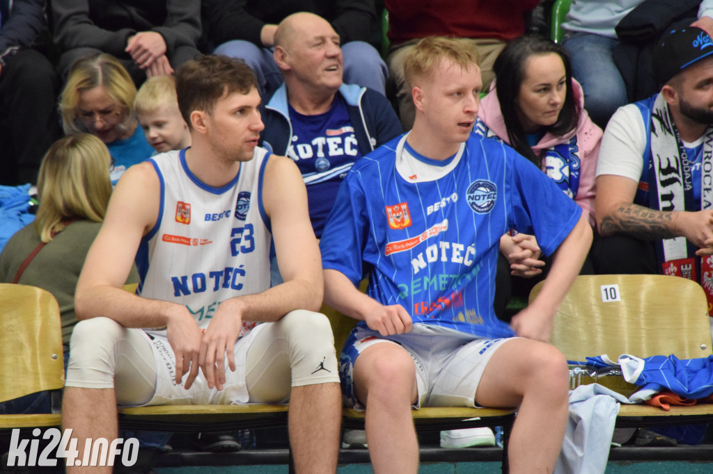 Kibice na meczu Noteć - Spójnia