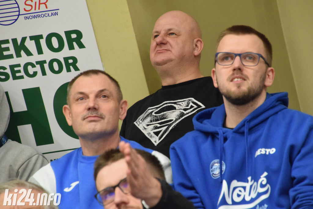 Kibice na meczu Noteć - Spójnia