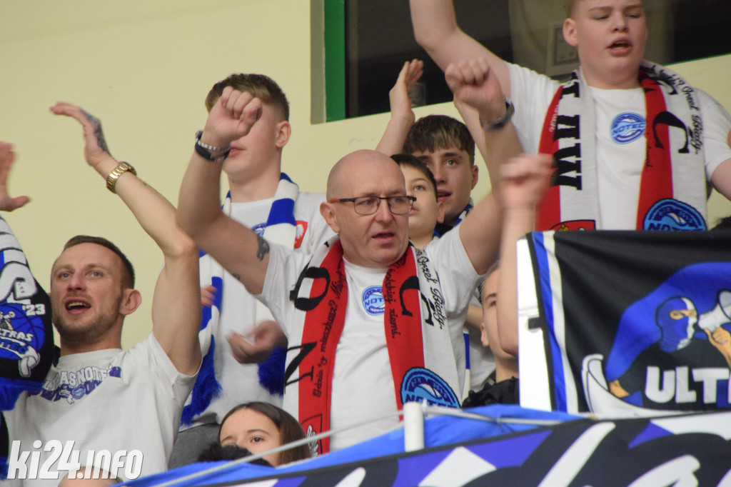 Kibice na meczu Noteć - Spójnia