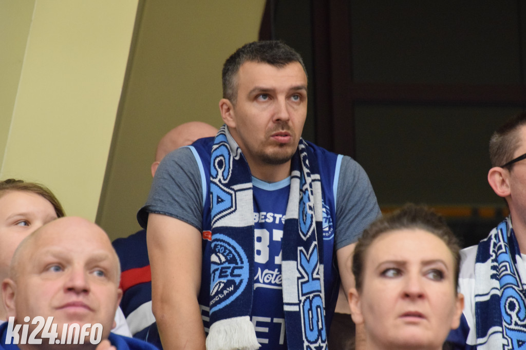 Kibice na meczu Noteć - Spójnia