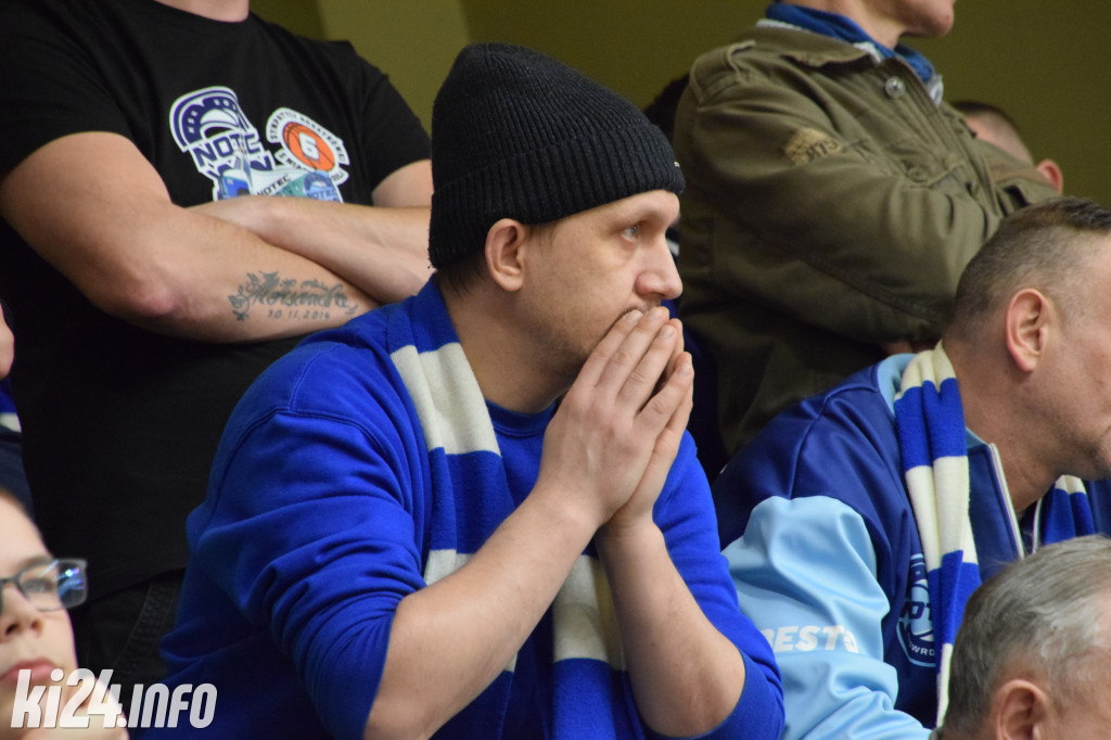 Kibice na meczu Noteć - Spójnia