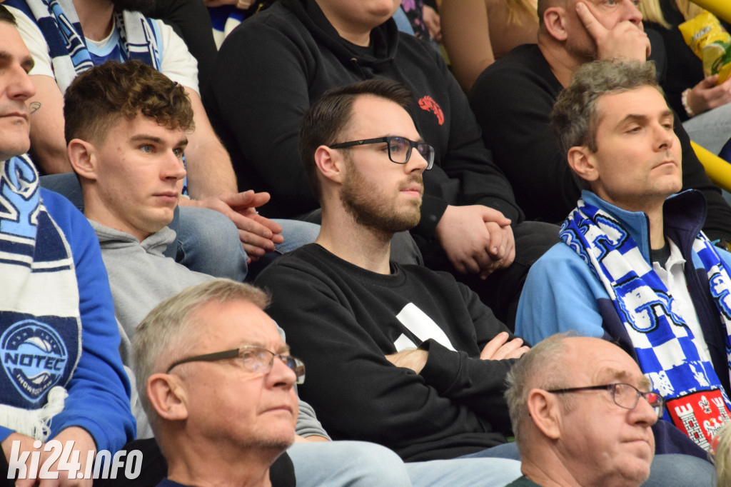 Kibice na meczu Noteć - Spójnia