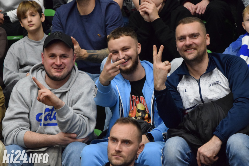 Kibice na meczu Noteć - Spójnia