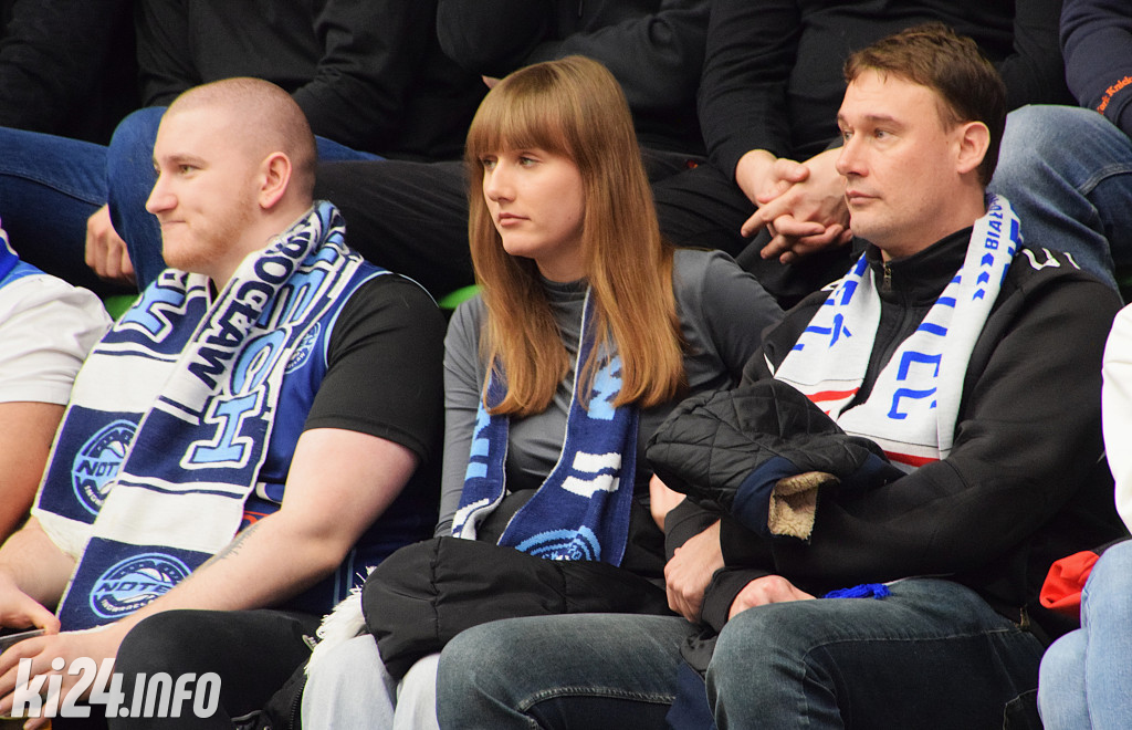 Kibice na meczu Noteć - Spójnia