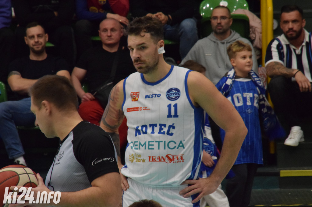 Kibice na meczu Noteć - Spójnia