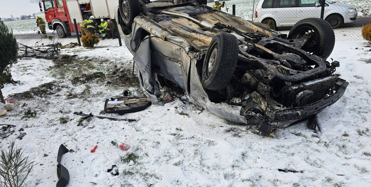 Dachowanie w Strzelnie