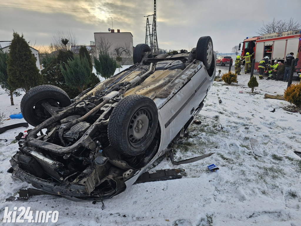 Dachowanie w Strzelnie