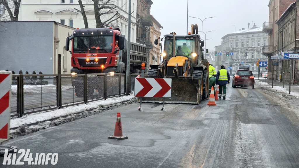 Awaria wodociągu na Dworcowej