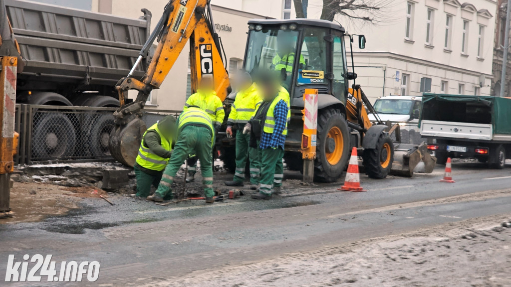Awaria wodociągu na Dworcowej