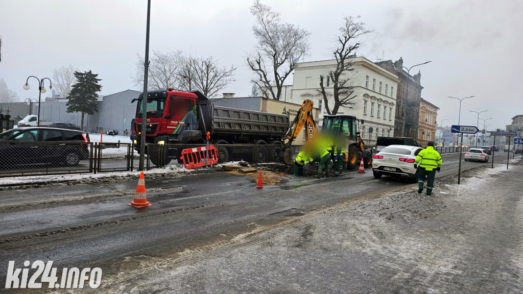 Awaria wodociągu na Dworcowej
