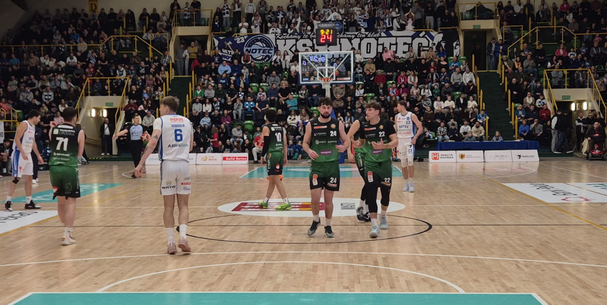 KSK Qemetica Noteć Inowrocław - Politechnika Opolska fot: Łukasz Raczkowski