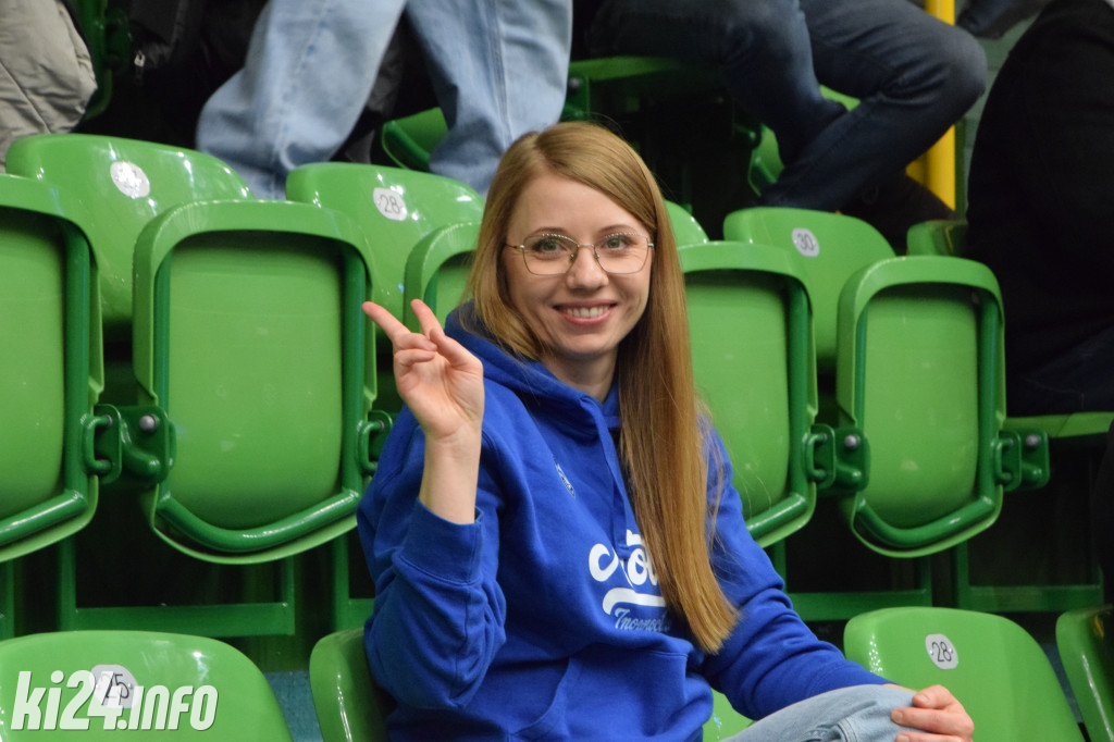 Kibice na meczu KSK Qemetica Noteć Inowrocław - Politechnika Opolska fot: Jakub Kozłowski